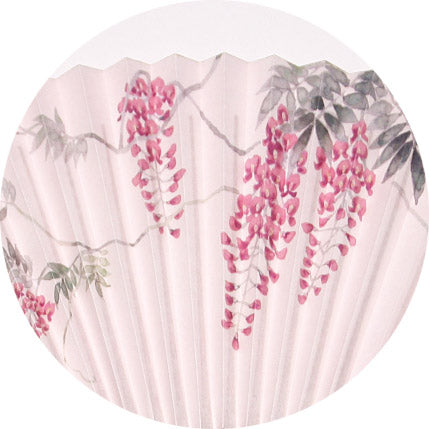 紙扇子 「唐木 藤」