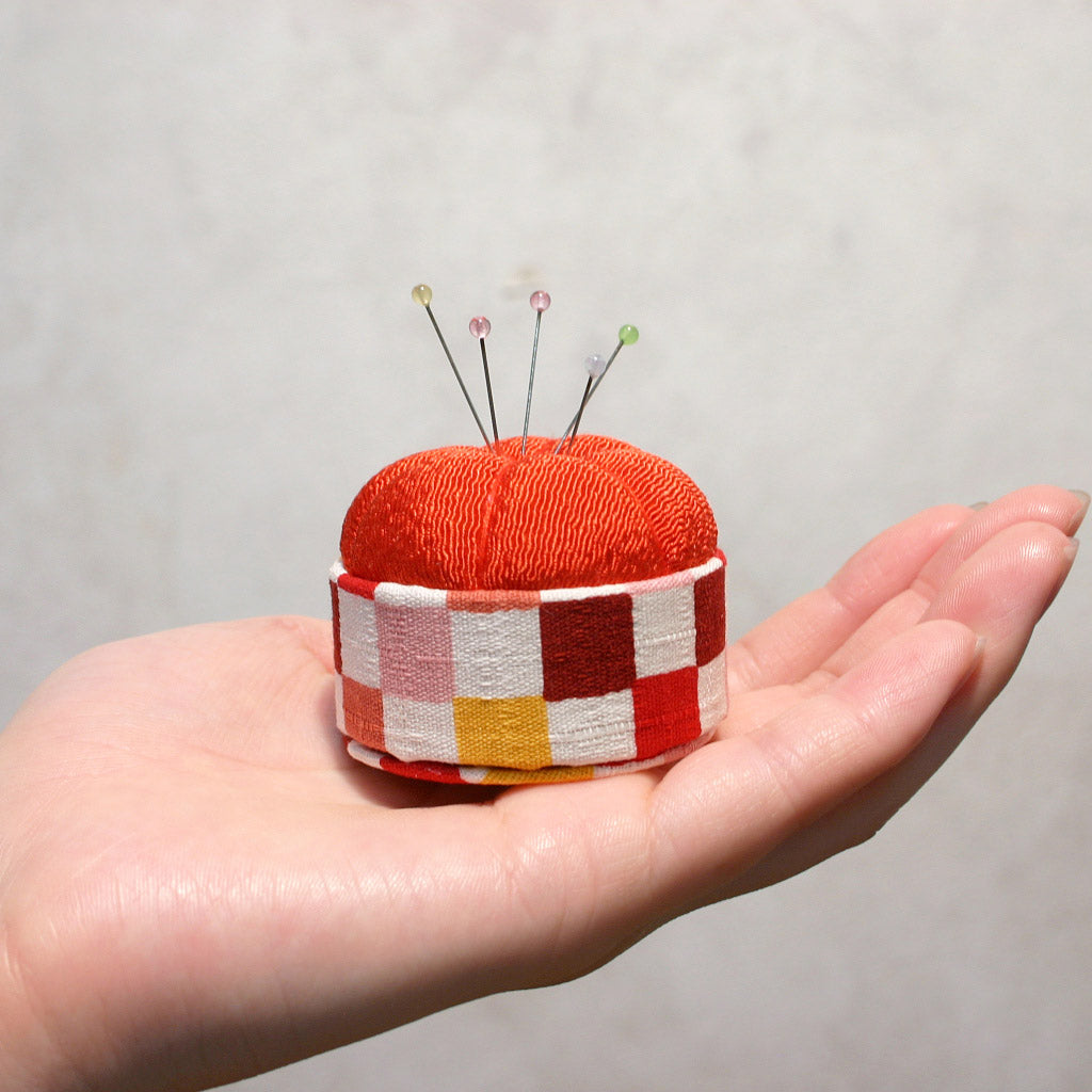 ちりめん 針山