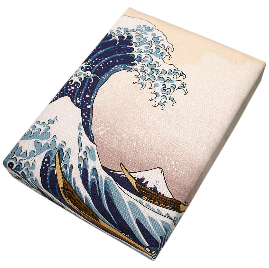 B5サイズ平箱の富士浪裏