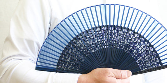 男性用扇子発売開始しました