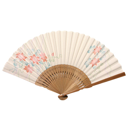布扇子 「あわいろ和花」