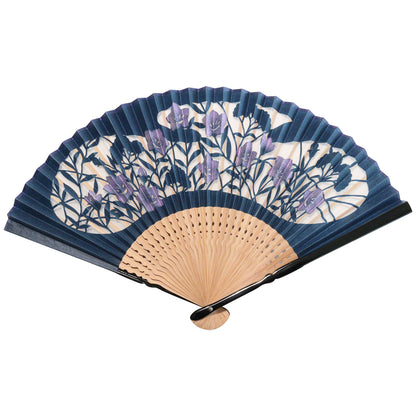 布扇子 「花額透かし」