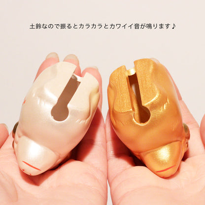 干支 置物 彩耀招福寿々未（福寿・金銀土鈴）